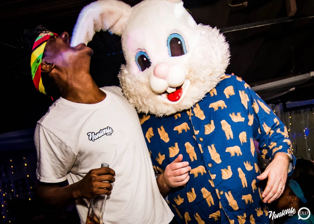 Nonsense: Slumber Party - January 18, 2019 at The Basement, East Atlanta. Nonsense will give you a new experience and reason to leave the couch on the 3rd Friday of every month! Kimber is the DJ. Photos by OhSnap.