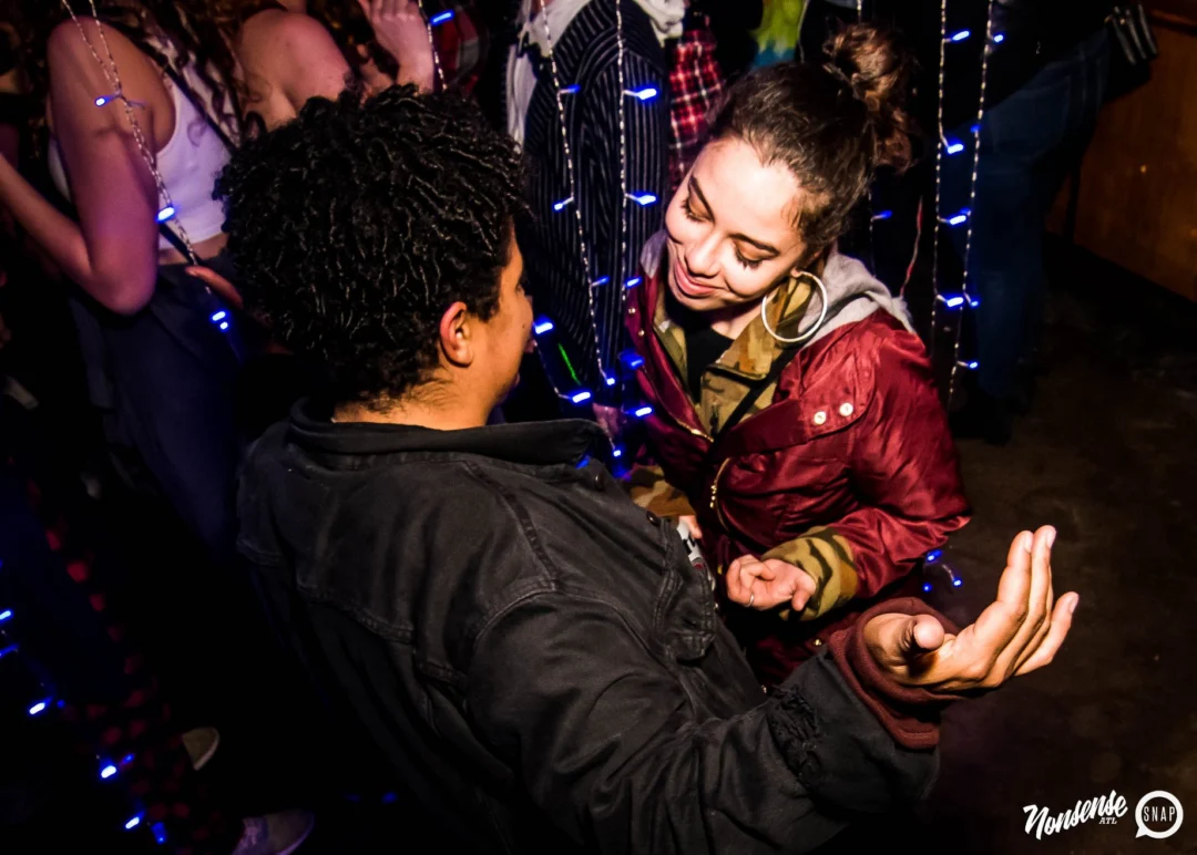 Nonsense: Slumber Party - January 18, 2019 at The Basement, East Atlanta. Nonsense will give you a new experience and reason to leave the couch on the 3rd Friday of every month! Kimber is the DJ. Photos by OhSnap.