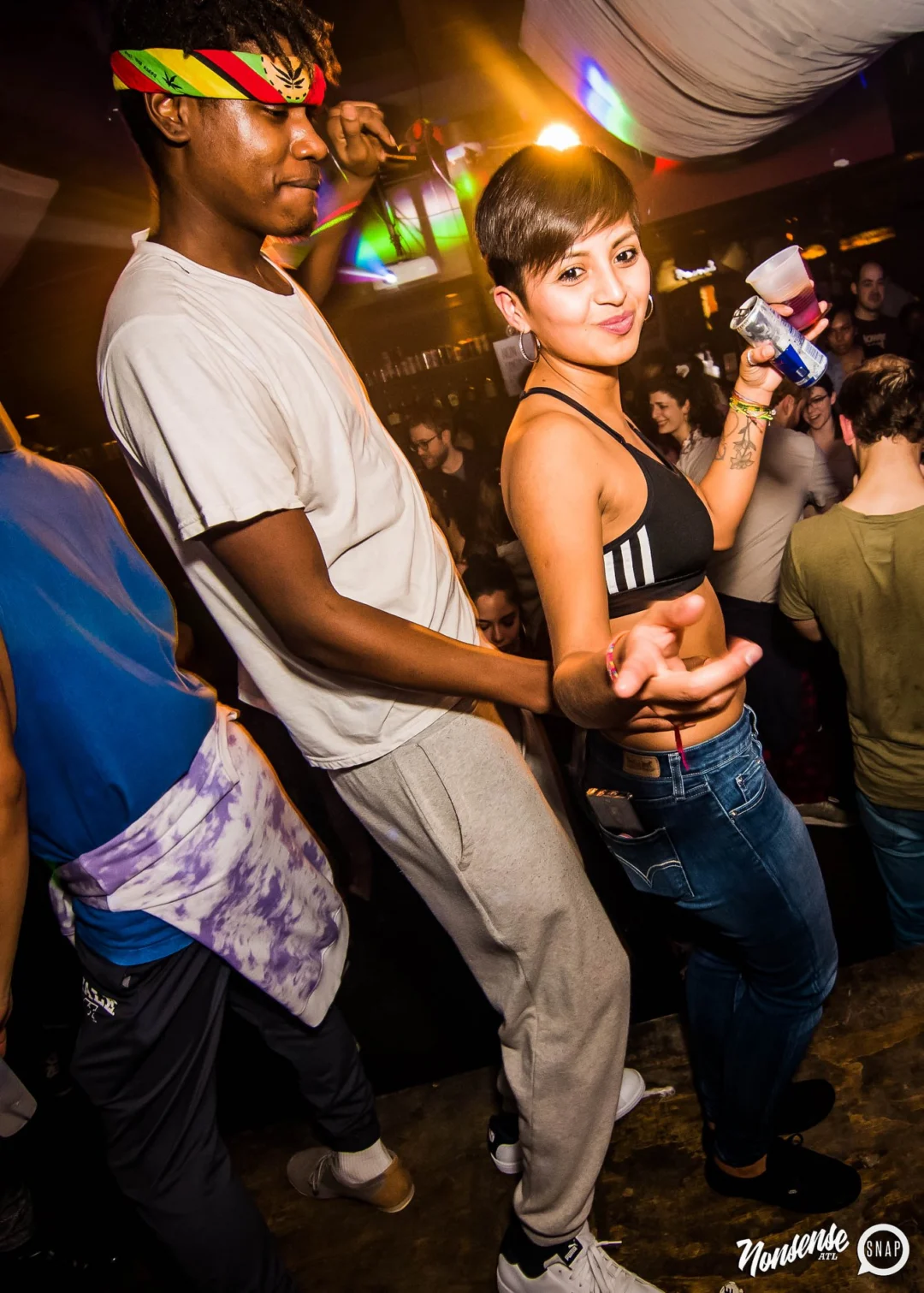 Nonsense: Slumber Party - January 18, 2019 at The Basement, East Atlanta. Nonsense will give you a new experience and reason to leave the couch on the 3rd Friday of every month! Kimber is the DJ. Photos by OhSnap.