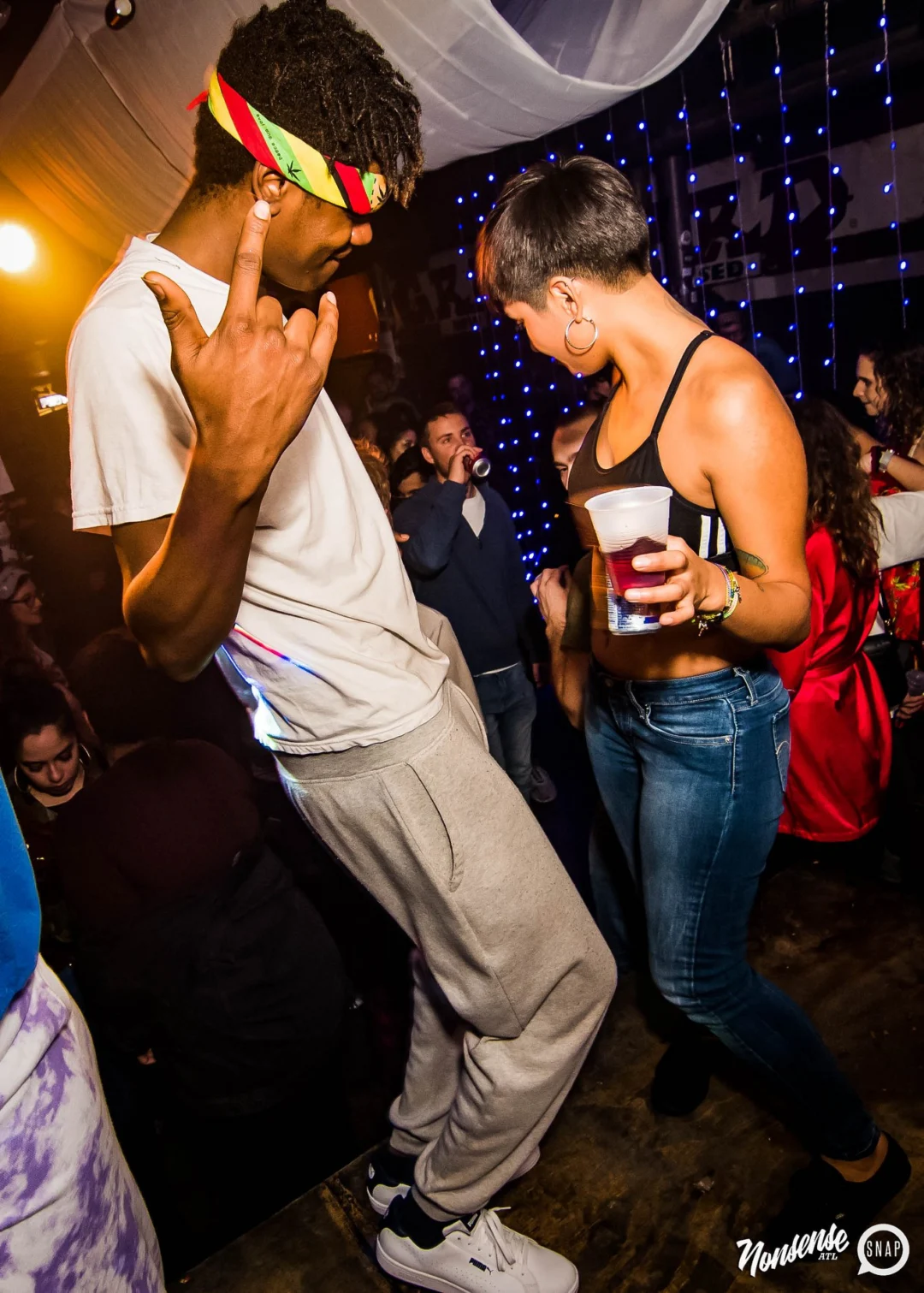 Nonsense: Slumber Party - January 18, 2019 at The Basement, East Atlanta. Nonsense will give you a new experience and reason to leave the couch on the 3rd Friday of every month! Kimber is the DJ. Photos by OhSnap.