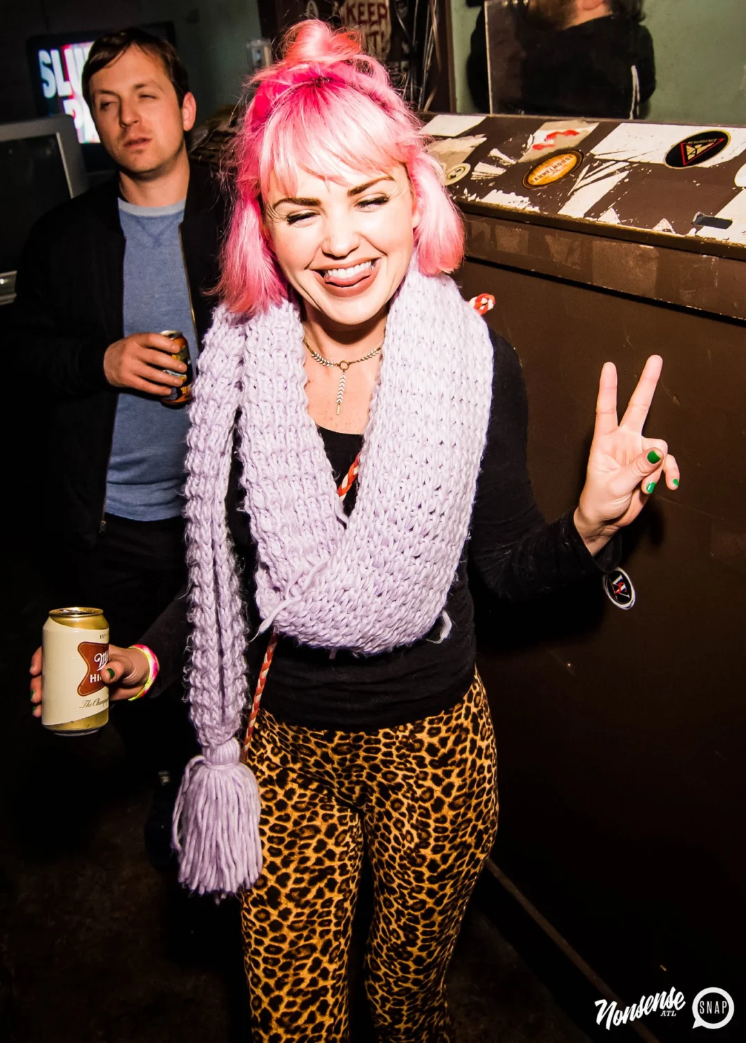 Nonsense: Slumber Party - January 18, 2019 at The Basement, East Atlanta. Nonsense will give you a new experience and reason to leave the couch on the 3rd Friday of every month! Kimber is the DJ. Photos by OhSnap.