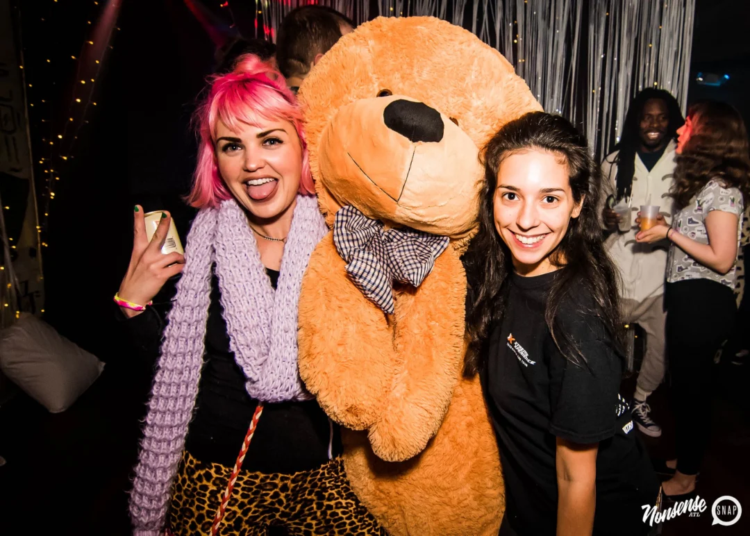 Nonsense: Slumber Party - January 18, 2019 at The Basement, East Atlanta. Nonsense will give you a new experience and reason to leave the couch on the 3rd Friday of every month! Kimber is the DJ. Photos by OhSnap.