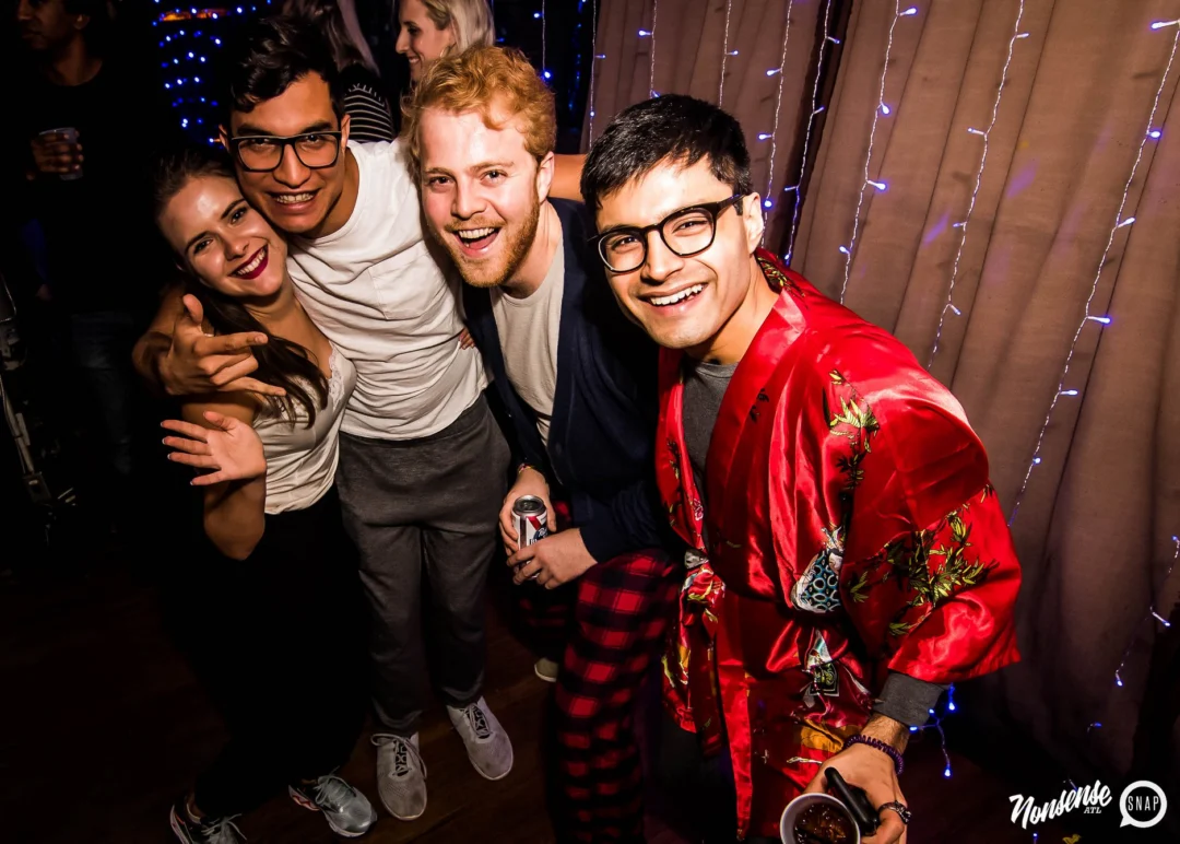 Nonsense: Slumber Party - January 18, 2019 at The Basement, East Atlanta. Nonsense will give you a new experience and reason to leave the couch on the 3rd Friday of every month! Kimber is the DJ. Photos by OhSnap.