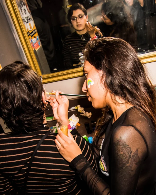 Nonsense: Slumber Party - January 18, 2019 at The Basement, East Atlanta. Nonsense will give you a new experience and reason to leave the couch on the 3rd Friday of every month! Kimber is the DJ. Photos by OhSnap.