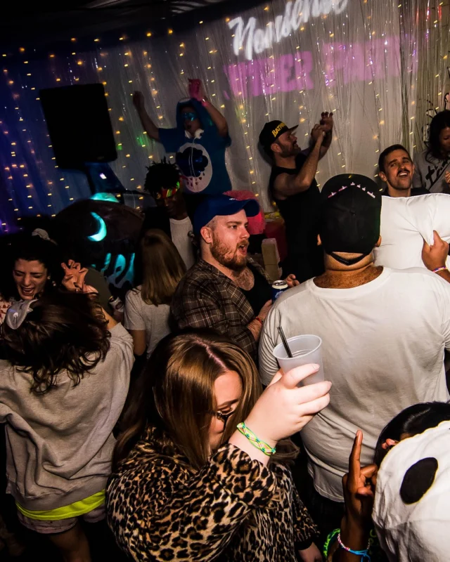 Nonsense: Slumber Party - January 18, 2019 at The Basement, East Atlanta. Nonsense will give you a new experience and reason to leave the couch on the 3rd Friday of every month! Kimber is the DJ. Photos by OhSnap.
