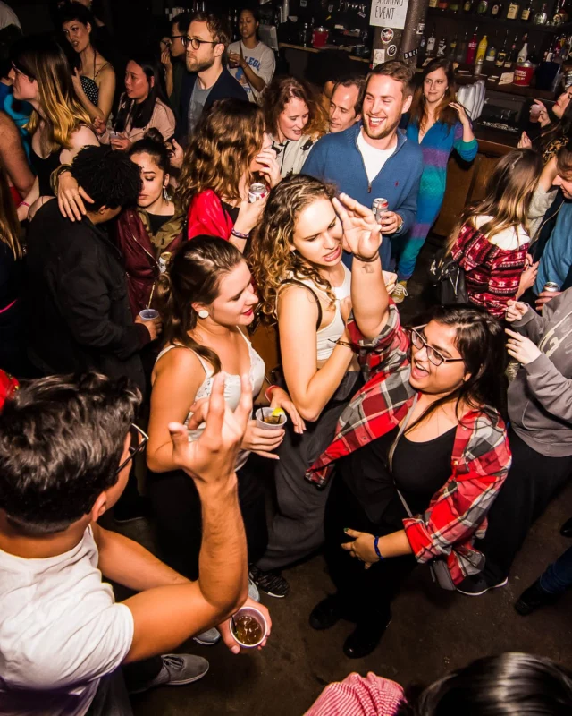 Nonsense: Slumber Party - January 18, 2019 at The Basement, East Atlanta. Nonsense will give you a new experience and reason to leave the couch on the 3rd Friday of every month! Kimber is the DJ. Photos by OhSnap.