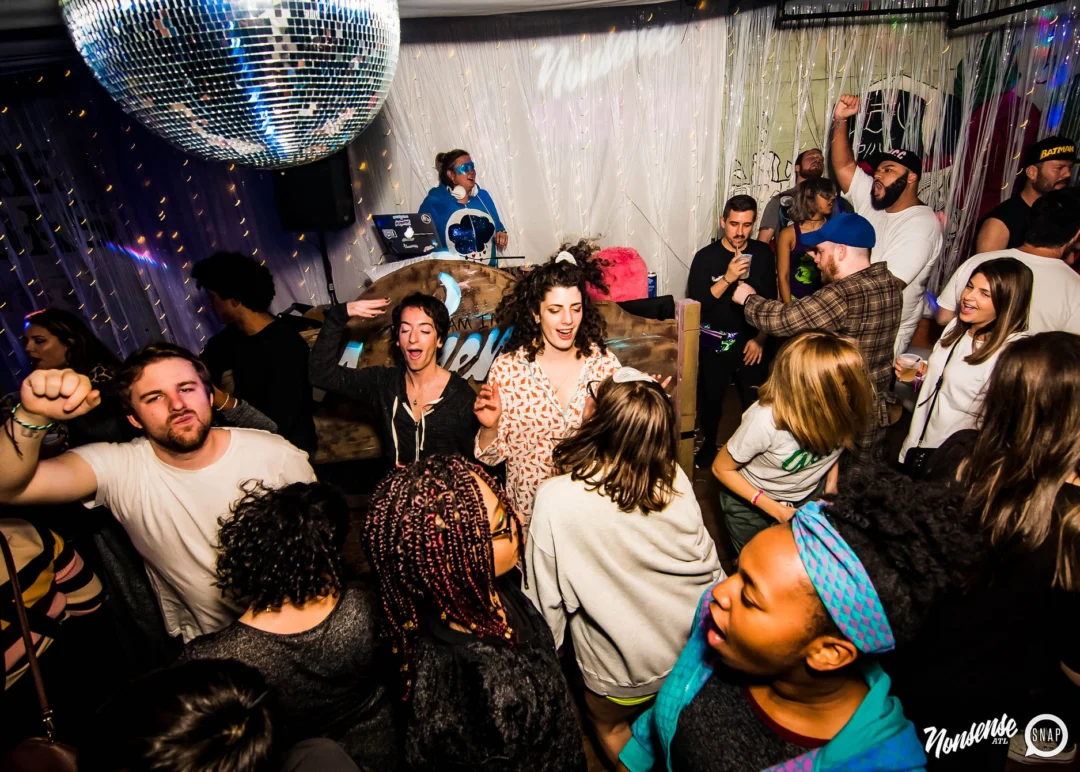 Nonsense: Slumber Party - January 18, 2019 at The Basement, East Atlanta. Nonsense will give you a new experience and reason to leave the couch on the 3rd Friday of every month! Kimber is the DJ. Photos by OhSnap.
