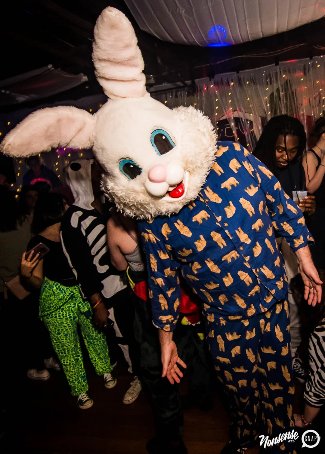 Nonsense: Slumber Party - January 18, 2019 at The Basement, East Atlanta. Nonsense will give you a new experience and reason to leave the couch on the 3rd Friday of every month! Kimber is the DJ. Photos by OhSnap.