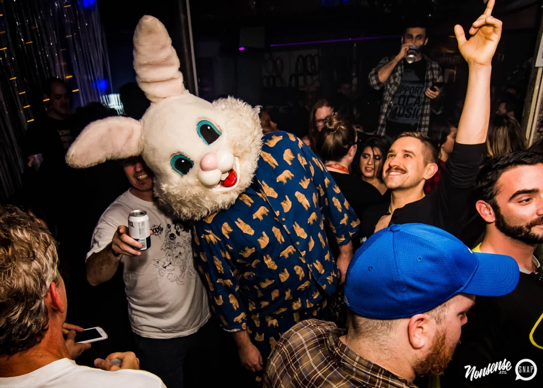 Nonsense: Slumber Party - January 18, 2019 at The Basement, East Atlanta. Nonsense will give you a new experience and reason to leave the couch on the 3rd Friday of every month! Kimber is the DJ. Photos by OhSnap.