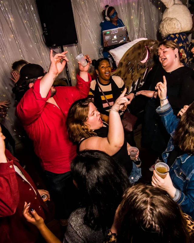 Nonsense: Slumber Party - January 18, 2019 at The Basement, East Atlanta. Nonsense will give you a new experience and reason to leave the couch on the 3rd Friday of every month! Kimber is the DJ. Photos by OhSnap.