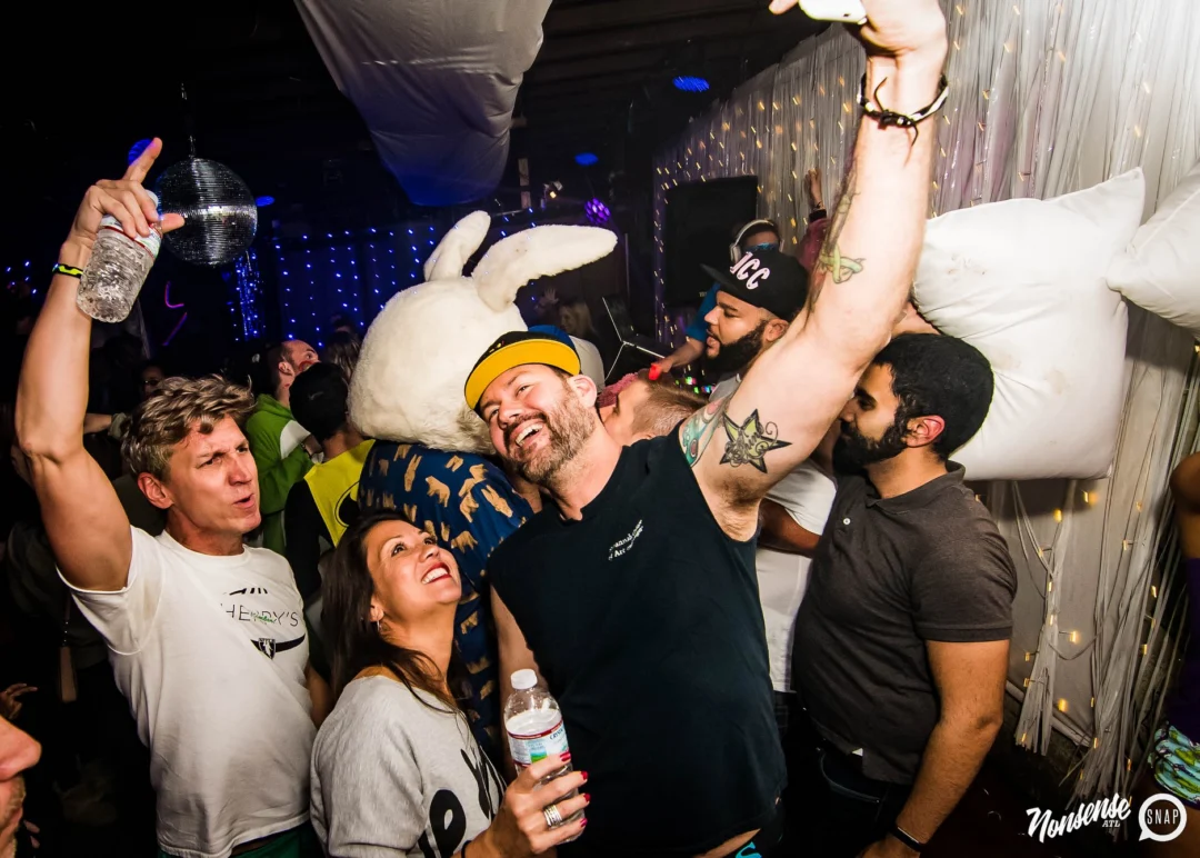 Nonsense: Slumber Party - January 18, 2019 at The Basement, East Atlanta. Nonsense will give you a new experience and reason to leave the couch on the 3rd Friday of every month! Kimber is the DJ. Photos by OhSnap.