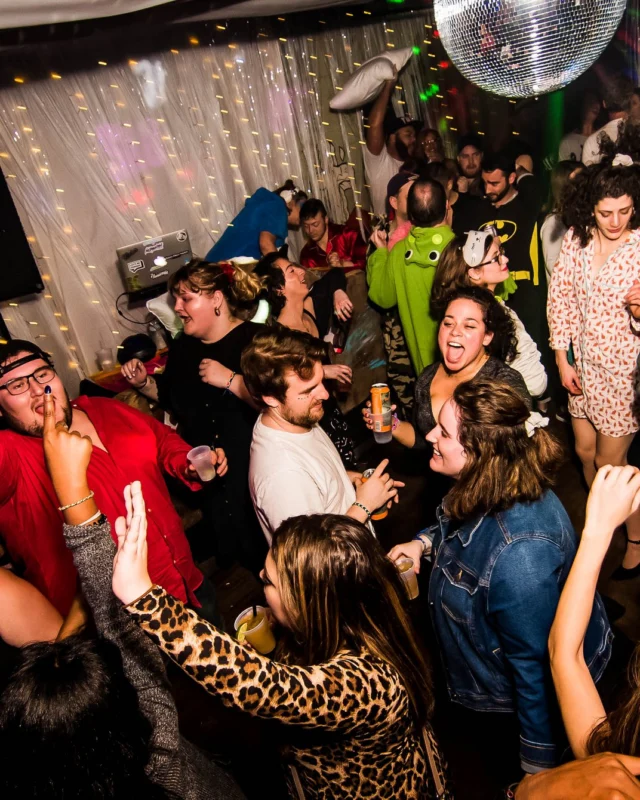 Nonsense: Slumber Party - January 18, 2019 at The Basement, East Atlanta. Nonsense will give you a new experience and reason to leave the couch on the 3rd Friday of every month! Kimber is the DJ. Photos by OhSnap.