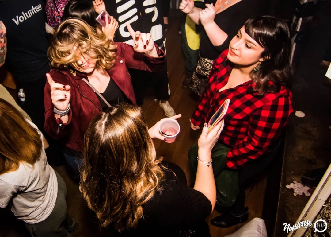 Nonsense: Slumber Party - January 18, 2019 at The Basement, East Atlanta. Nonsense will give you a new experience and reason to leave the couch on the 3rd Friday of every month! Kimber is the DJ. Photos by OhSnap.