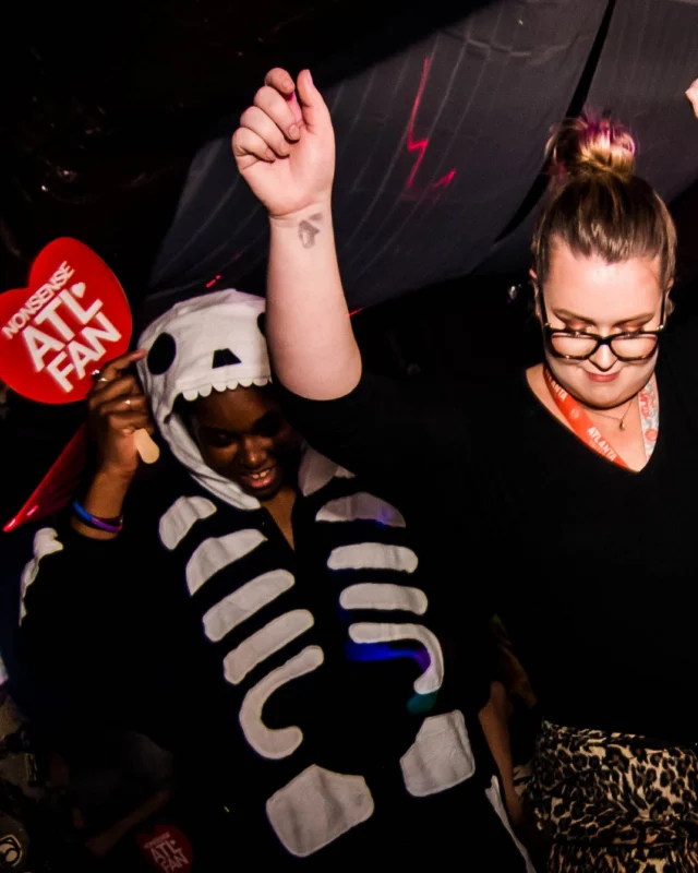 Nonsense: Slumber Party - January 18, 2019 at The Basement, East Atlanta. Nonsense will give you a new experience and reason to leave the couch on the 3rd Friday of every month! Kimber is the DJ. Photos by OhSnap.