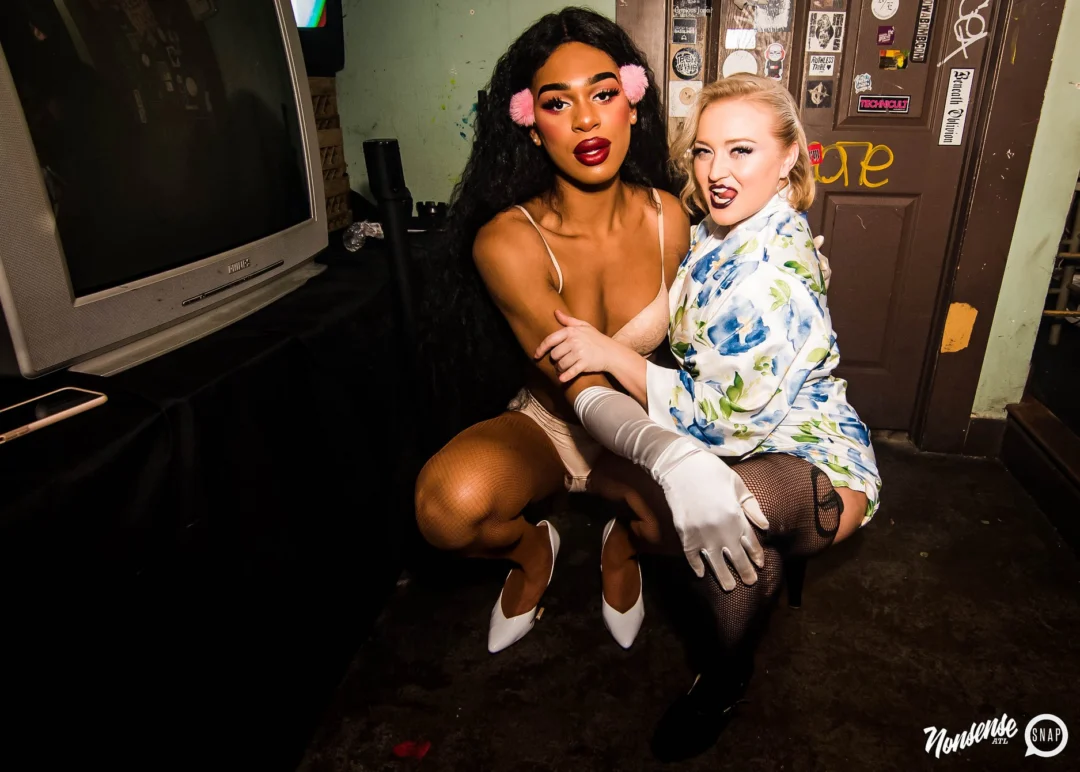 Nonsense: Slumber Party - January 18, 2019 at The Basement, East Atlanta. Nonsense will give you a new experience and reason to leave the couch on the 3rd Friday of every month! Kimber is the DJ. Photos by OhSnap.