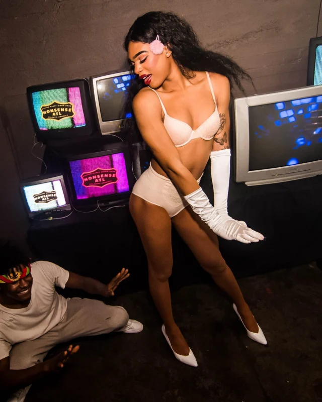 Nonsense: Slumber Party - January 18, 2019 at The Basement, East Atlanta. Nonsense will give you a new experience and reason to leave the couch on the 3rd Friday of every month! Kimber is the DJ. Photos by OhSnap.