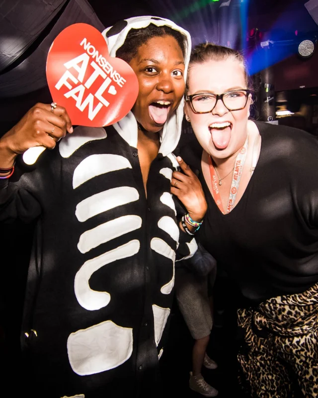 Nonsense: Slumber Party - January 18, 2019 at The Basement, East Atlanta. Nonsense will give you a new experience and reason to leave the couch on the 3rd Friday of every month! Kimber is the DJ. Photos by OhSnap.
