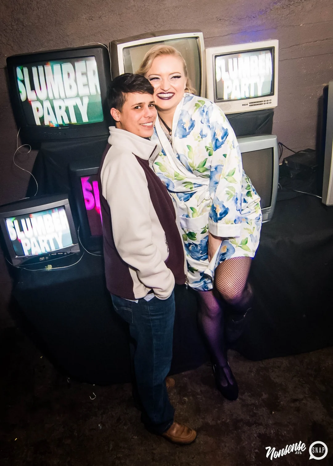 Nonsense: Slumber Party - January 18, 2019 at The Basement, East Atlanta. Nonsense will give you a new experience and reason to leave the couch on the 3rd Friday of every month! Kimber is the DJ. Photos by OhSnap.