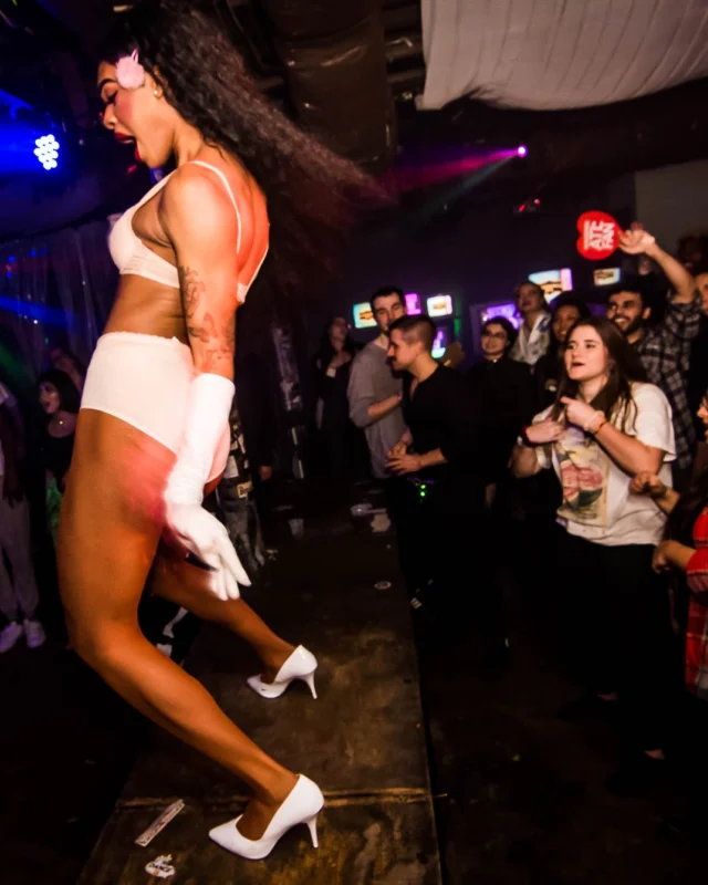Nonsense: Slumber Party - January 18, 2019 at The Basement, East Atlanta. Nonsense will give you a new experience and reason to leave the couch on the 3rd Friday of every month! Kimber is the DJ. Photos by OhSnap.