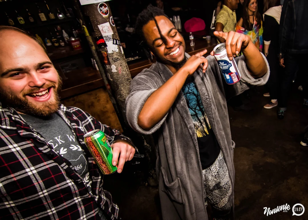 Nonsense: Slumber Party - January 18, 2019 at The Basement, East Atlanta. Nonsense will give you a new experience and reason to leave the couch on the 3rd Friday of every month! Kimber is the DJ. Photos by OhSnap.