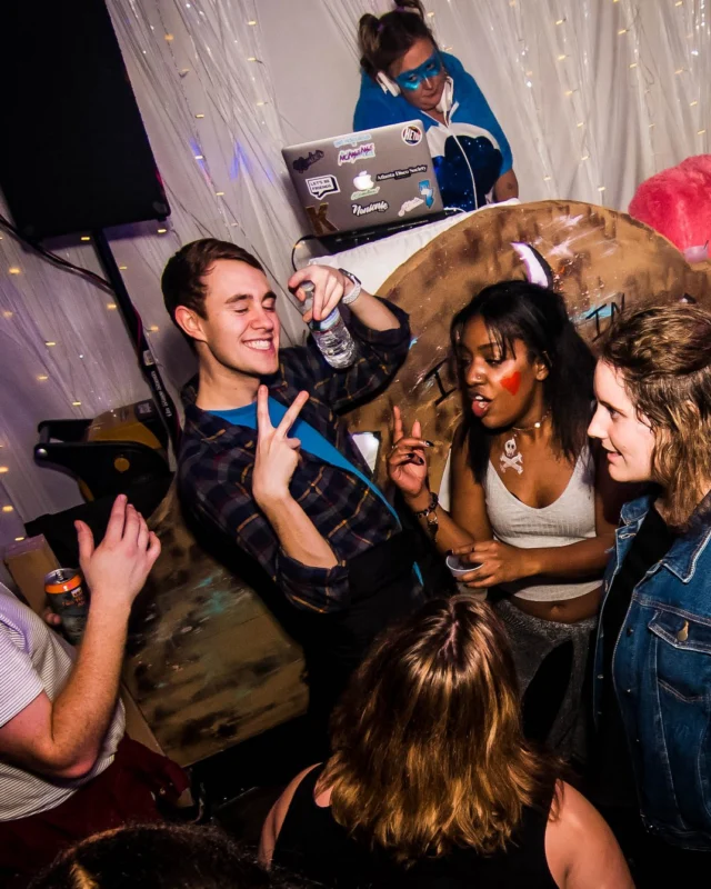 Nonsense: Slumber Party - January 18, 2019 at The Basement, East Atlanta. Nonsense will give you a new experience and reason to leave the couch on the 3rd Friday of every month! Kimber is the DJ. Photos by OhSnap.