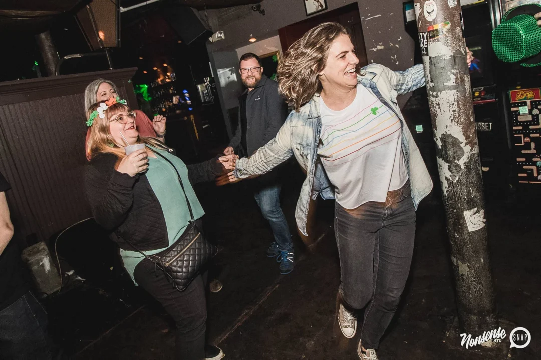 Nonsense Dance Party - St Pats Kickoff! Things got ridiculous at The Basement! Kimber was the DJ! Photos by Oh Snap!