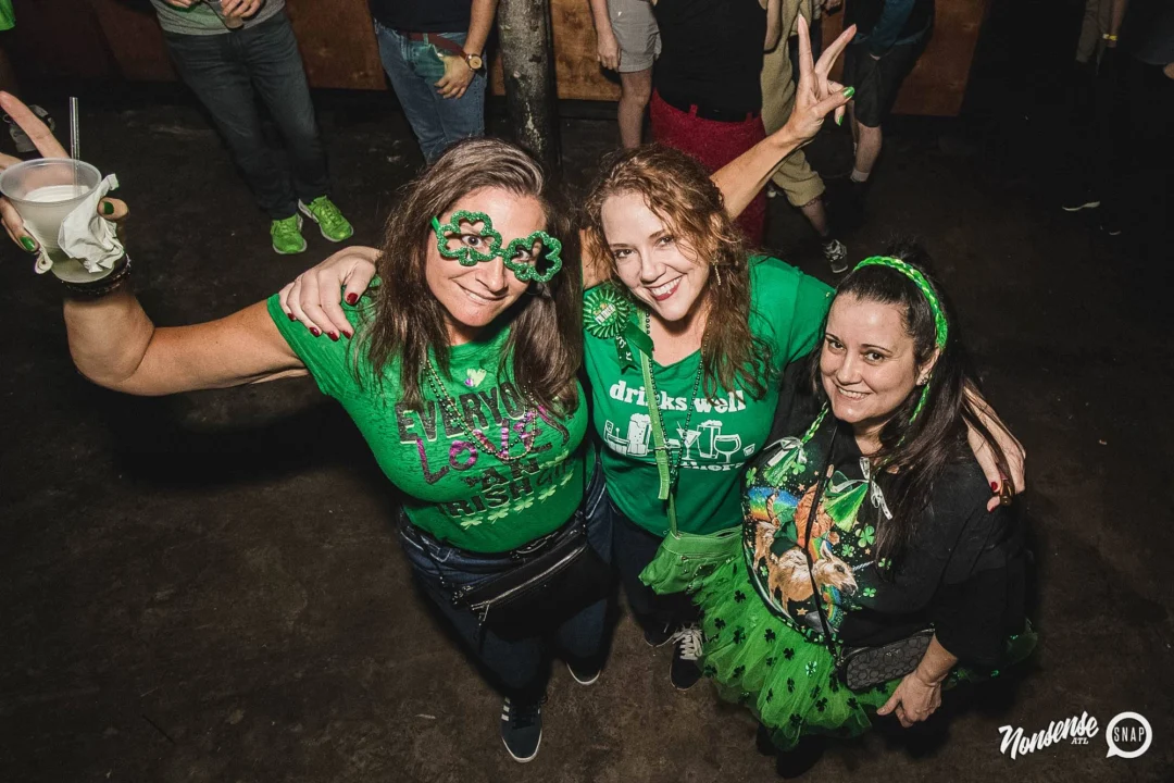 Nonsense Dance Party - St Pats Kickoff! Things got ridiculous at The Basement! Kimber was the DJ! Photos by Oh Snap!