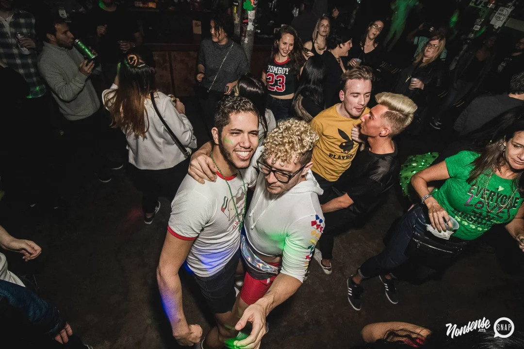 Nonsense Dance Party - St Pats Kickoff! Things got ridiculous at The Basement! Kimber was the DJ! Photos by Oh Snap!