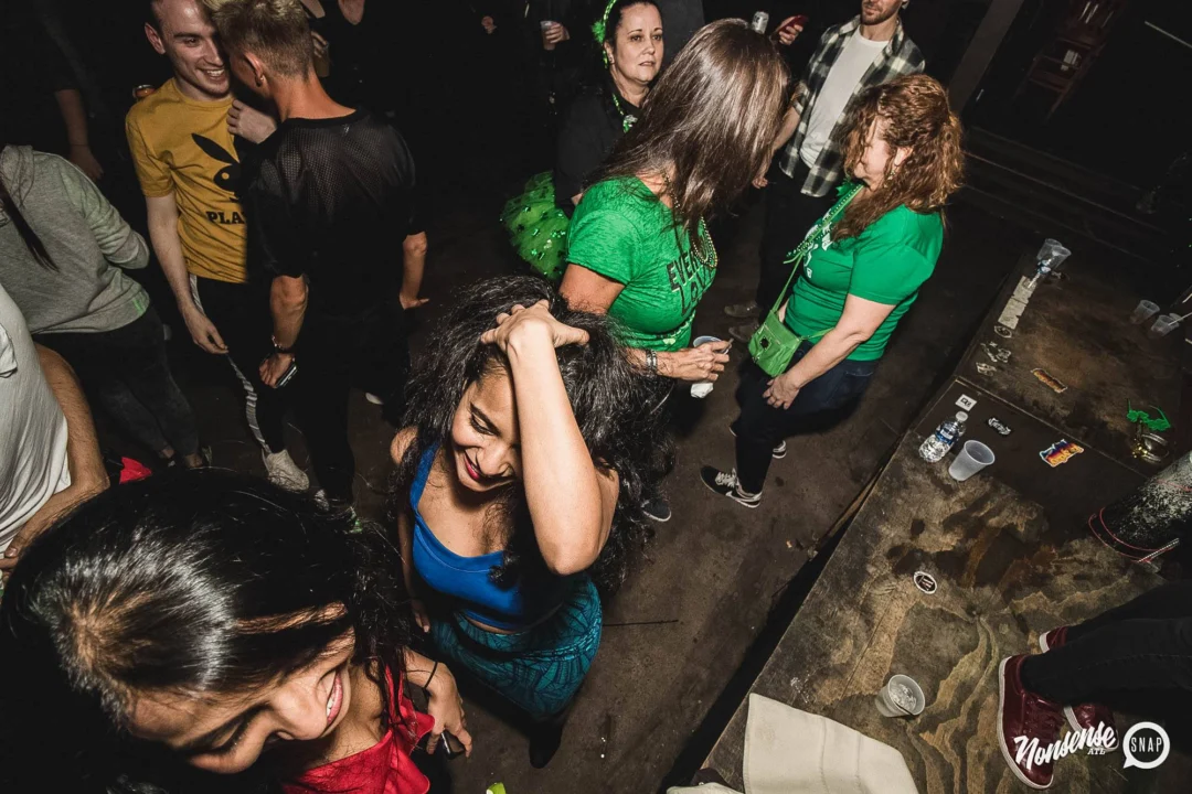 Nonsense Dance Party - St Pats Kickoff! Things got ridiculous at The Basement! Kimber was the DJ! Photos by Oh Snap!