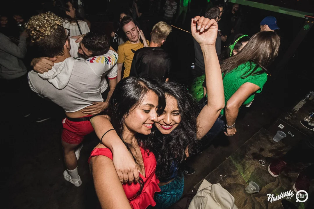 Nonsense Dance Party - St Pats Kickoff! Things got ridiculous at The Basement! Kimber was the DJ! Photos by Oh Snap!