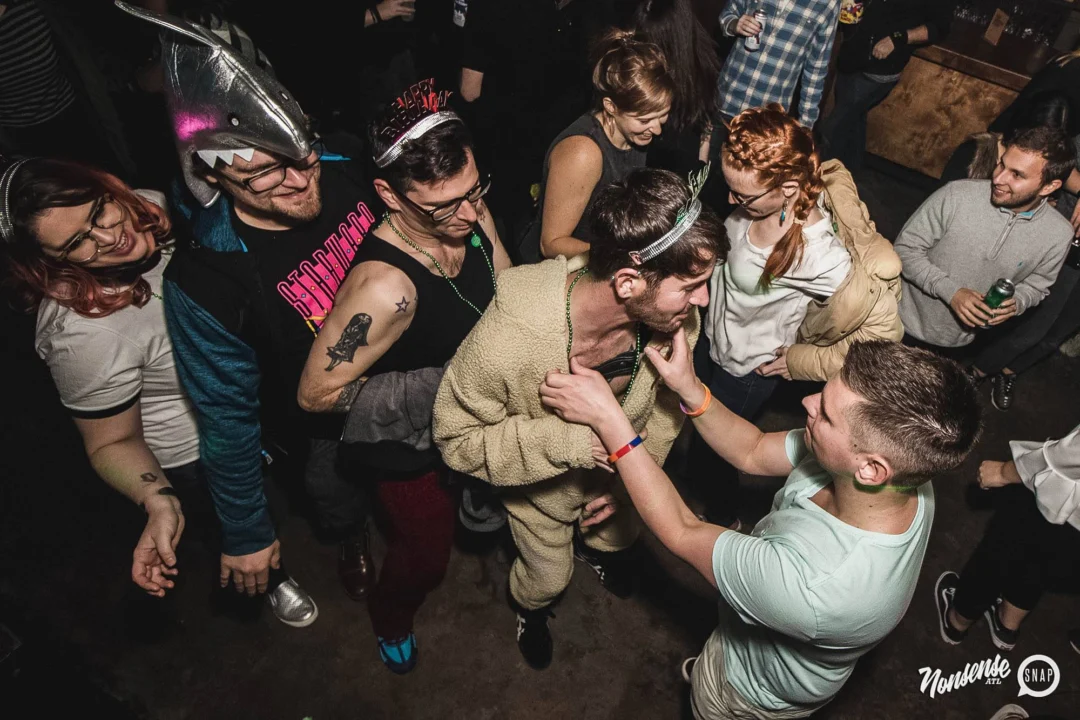 Nonsense Dance Party - St Pats Kickoff! Things got ridiculous at The Basement! Kimber was the DJ! Photos by Oh Snap!