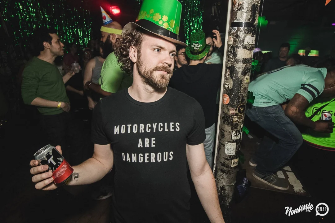 Nonsense Dance Party - St Pats Kickoff! Things got ridiculous at The Basement! Kimber was the DJ! Photos by Oh Snap!