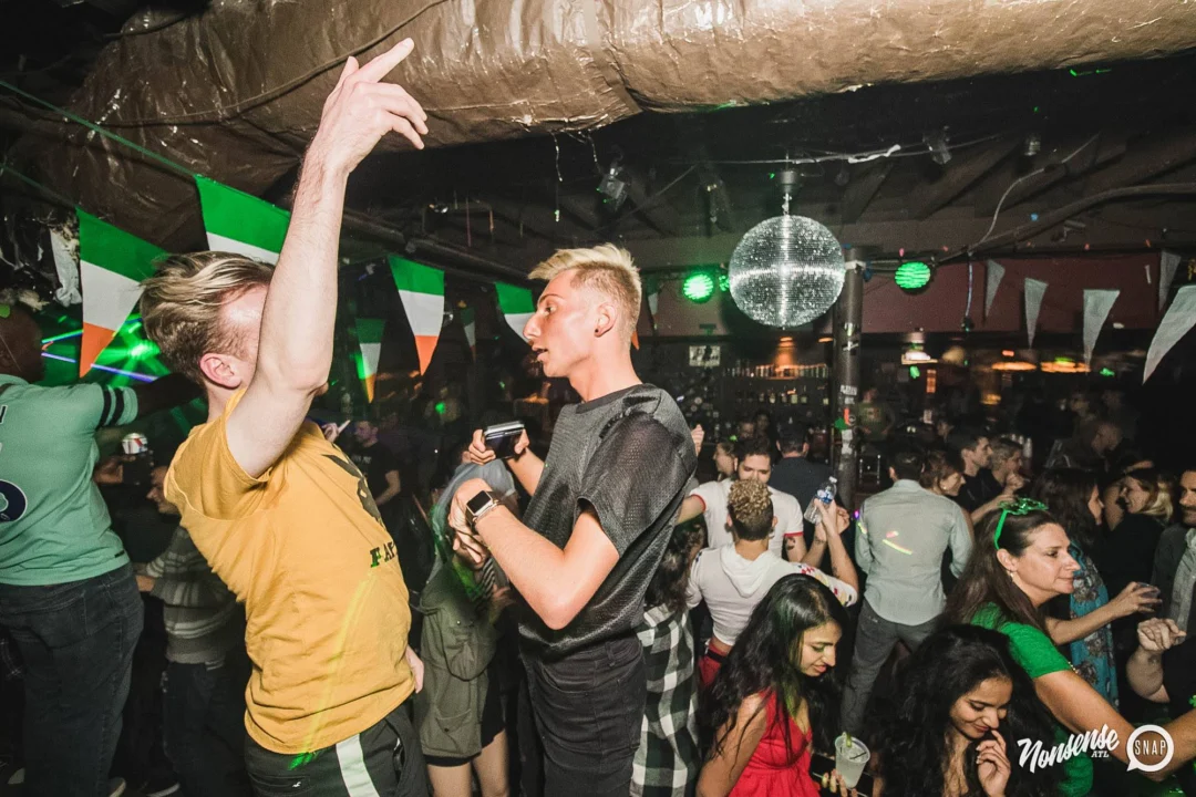 Nonsense Dance Party - St Pats Kickoff! Things got ridiculous at The Basement! Kimber was the DJ! Photos by Oh Snap!