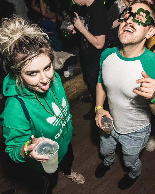 Nonsense Dance Party - St Pats Kickoff! Things got ridiculous at The Basement! Kimber was the DJ! Photos by Oh Snap!