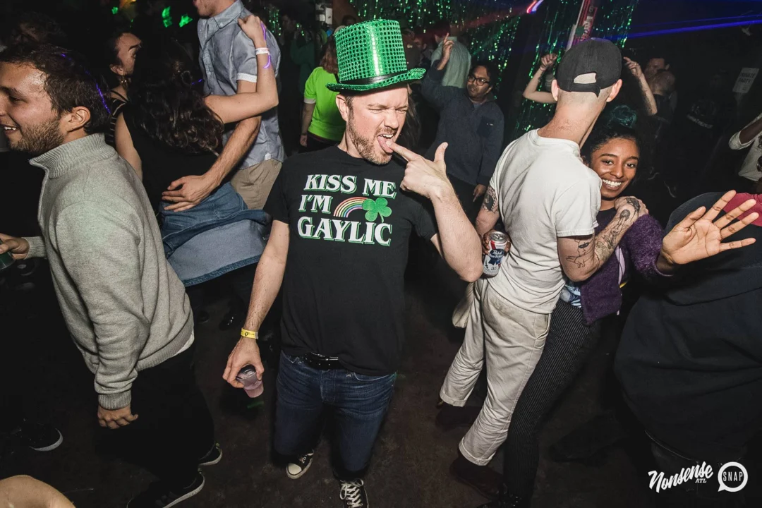 Nonsense Dance Party - St Pats Kickoff! Things got ridiculous at The Basement! Kimber was the DJ! Photos by Oh Snap!