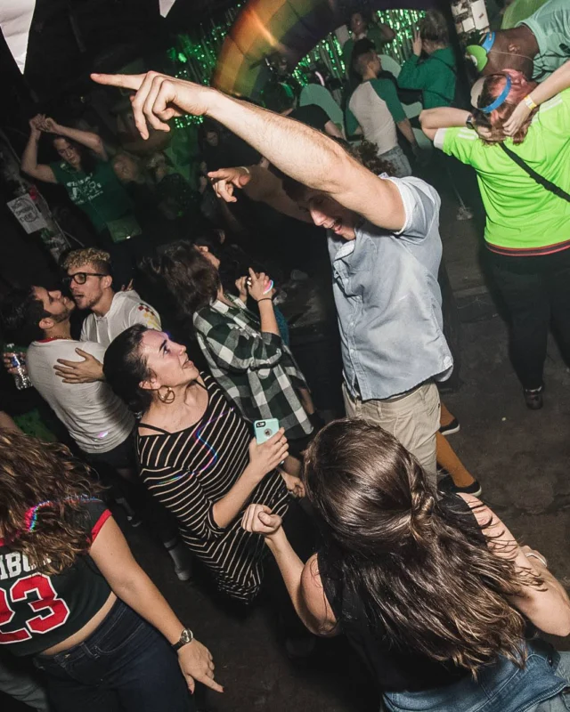 Nonsense Dance Party - St Pats Kickoff! Things got ridiculous at The Basement! Kimber was the DJ! Photos by Oh Snap!