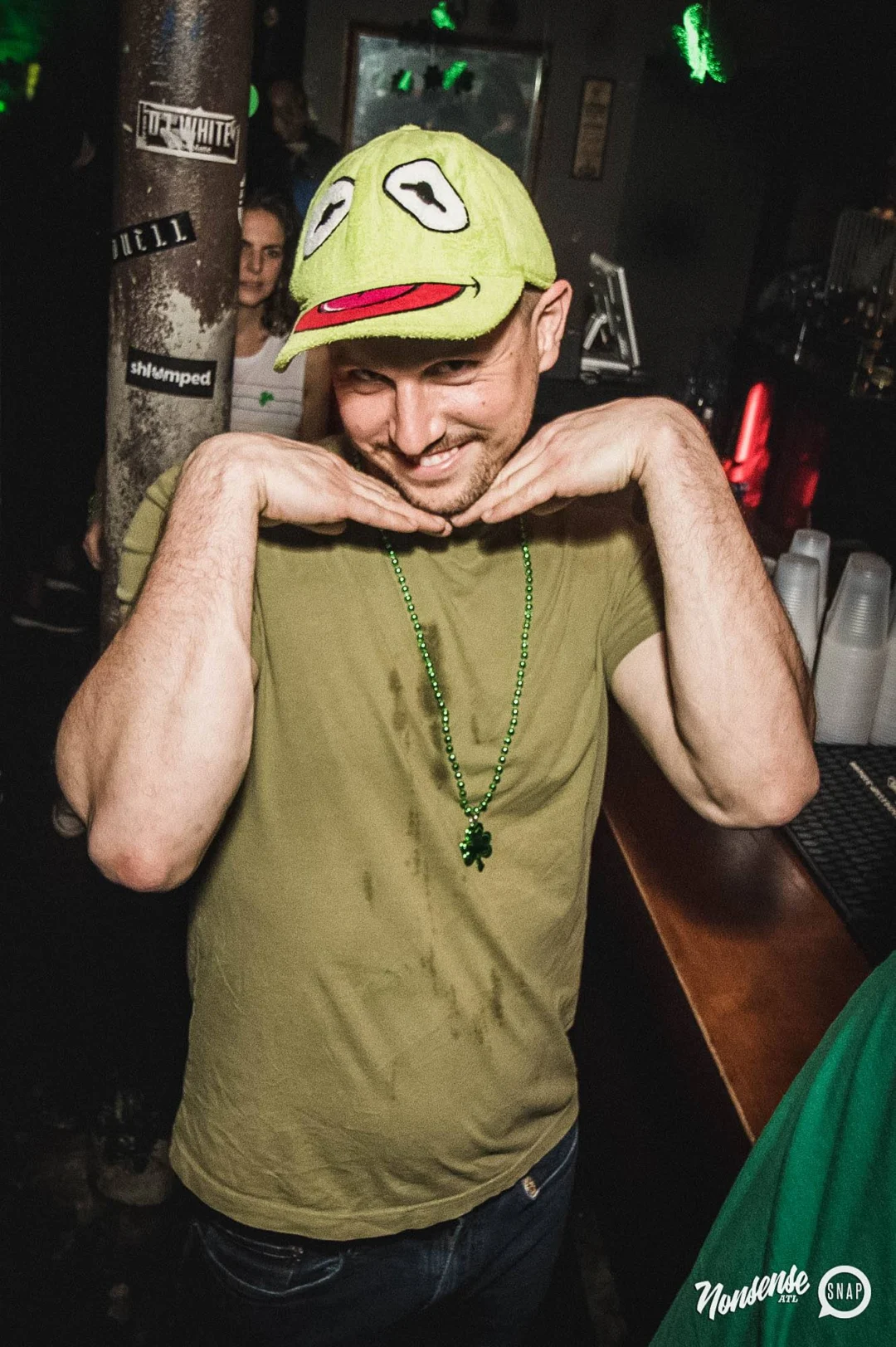 Nonsense Dance Party - St Pats Kickoff! Things got ridiculous at The Basement! Kimber was the DJ! Photos by Oh Snap!
