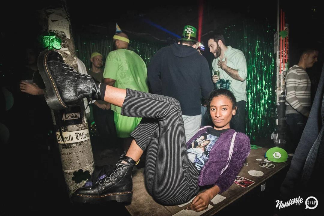 Nonsense Dance Party - St Pats Kickoff! Things got ridiculous at The Basement! Kimber was the DJ! Photos by Oh Snap!