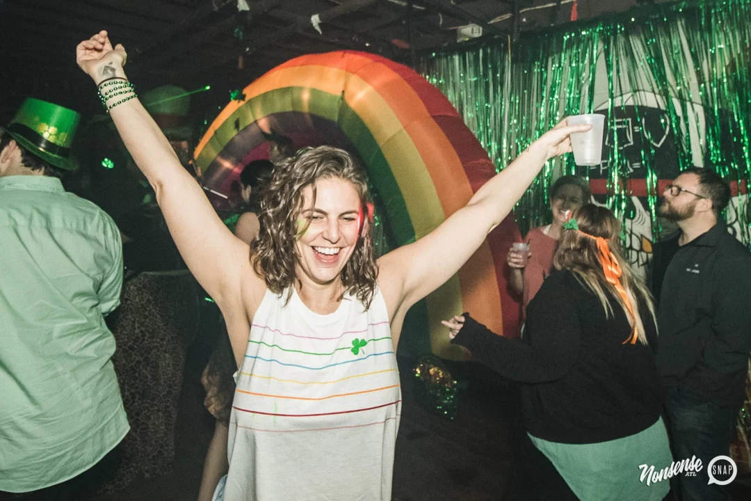 Nonsense Dance Party - St Pats Kickoff! Things got ridiculous at The Basement! Kimber was the DJ! Photos by Oh Snap!