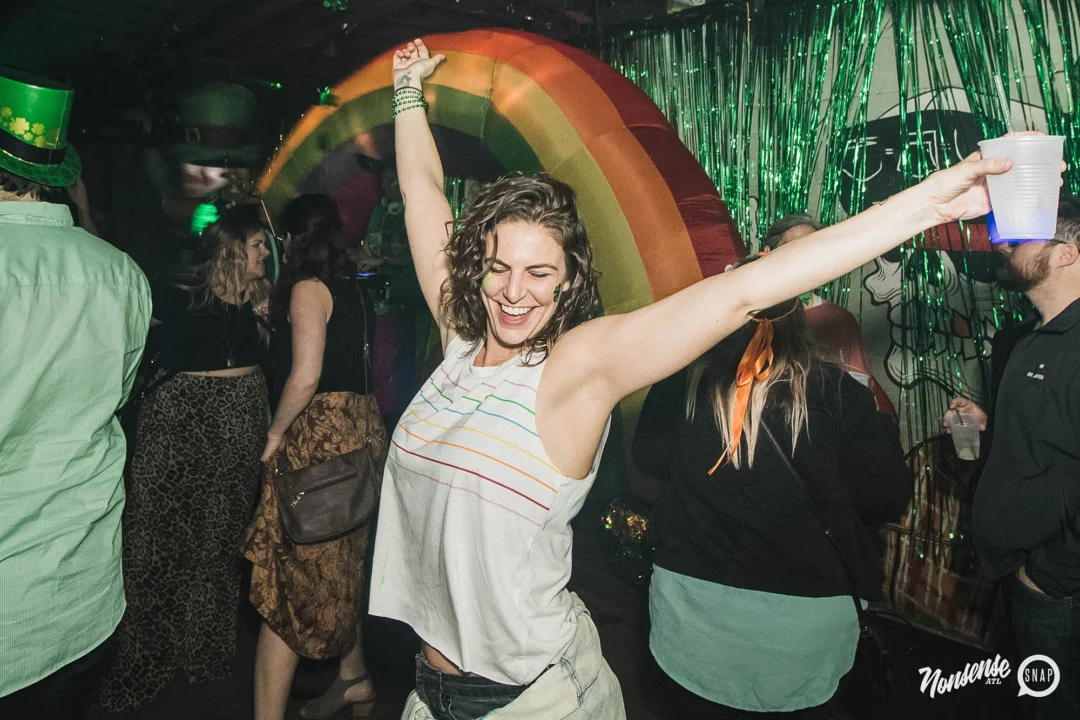 Nonsense Dance Party - St Pats Kickoff! Things got ridiculous at The Basement! Kimber was the DJ! Photos by Oh Snap!