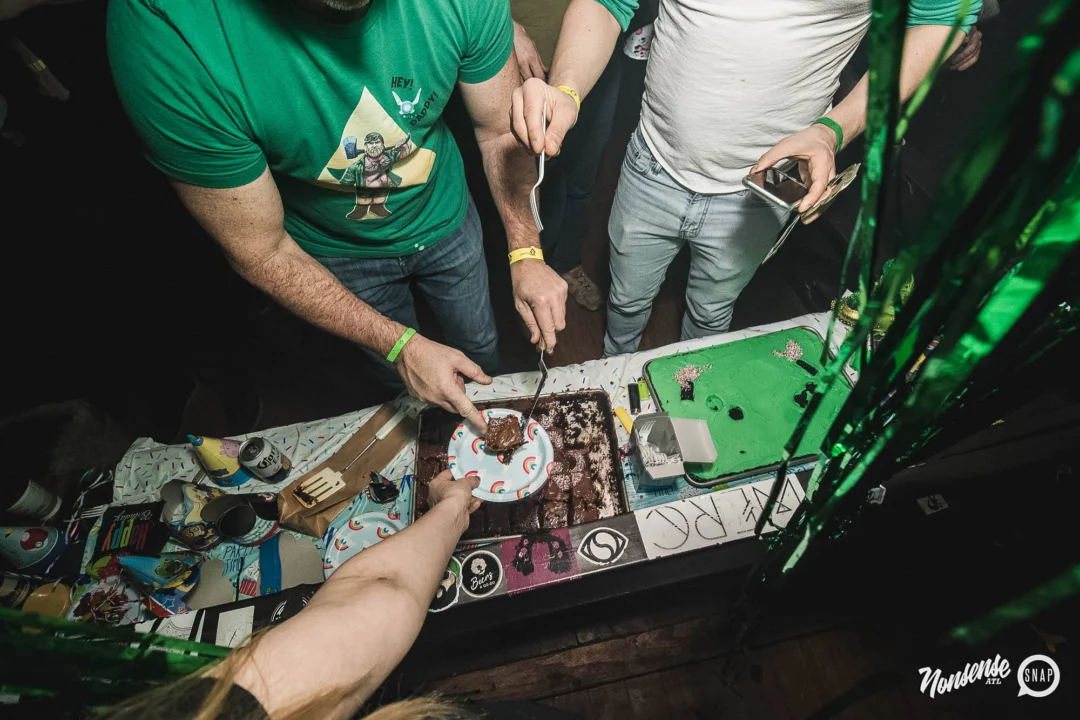 Nonsense Dance Party - St Pats Kickoff! Things got ridiculous at The Basement! Kimber was the DJ! Photos by Oh Snap!