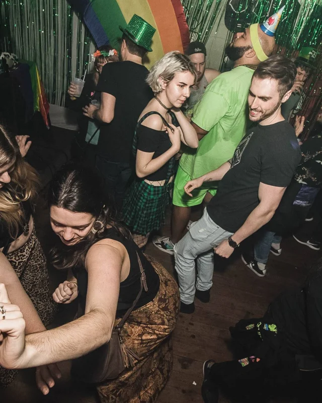 Nonsense Dance Party - St Pats Kickoff! Things got ridiculous at The Basement! Kimber was the DJ! Photos by Oh Snap!