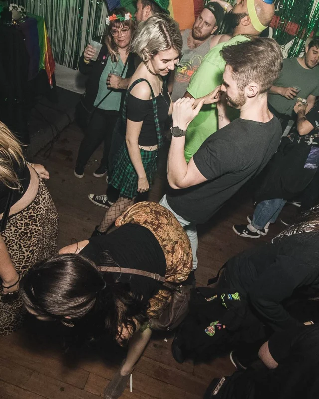 Nonsense Dance Party - St Pats Kickoff! Things got ridiculous at The Basement! Kimber was the DJ! Photos by Oh Snap!