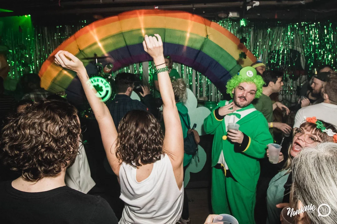 Nonsense Dance Party - St Pats Kickoff! Things got ridiculous at The Basement! Kimber was the DJ! Photos by Oh Snap!