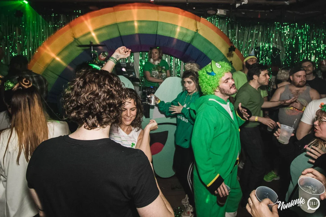 Nonsense Dance Party - St Pats Kickoff! Things got ridiculous at The Basement! Kimber was the DJ! Photos by Oh Snap!