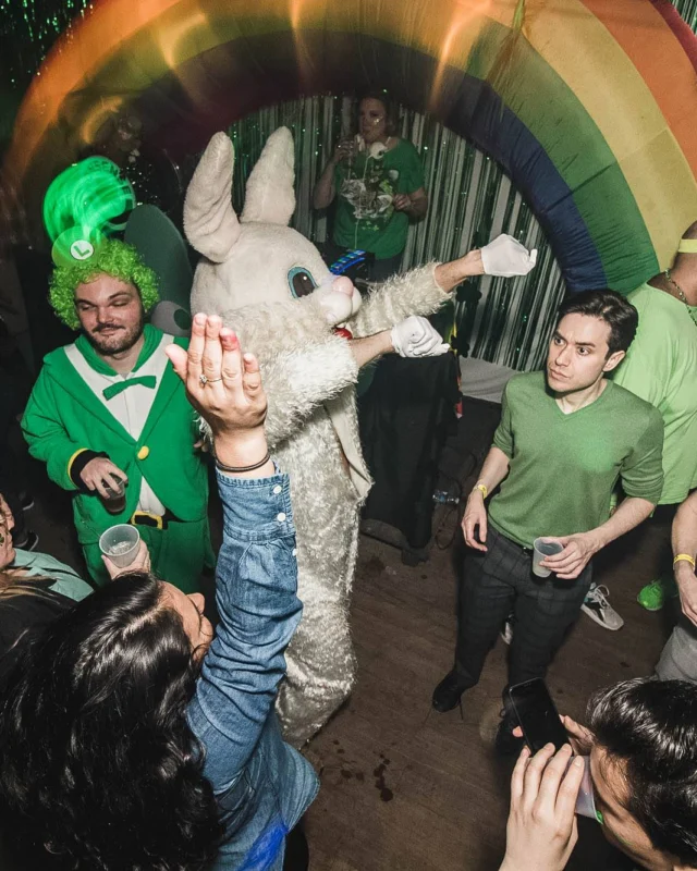 Nonsense Dance Party - St Pats Kickoff! Things got ridiculous at The Basement! Kimber was the DJ! Photos by Oh Snap!