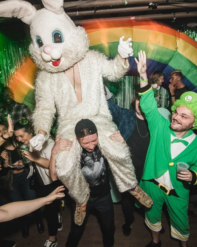Nonsense Dance Party - St Pats Kickoff! Things got ridiculous at The Basement! Kimber was the DJ! Photos by Oh Snap!