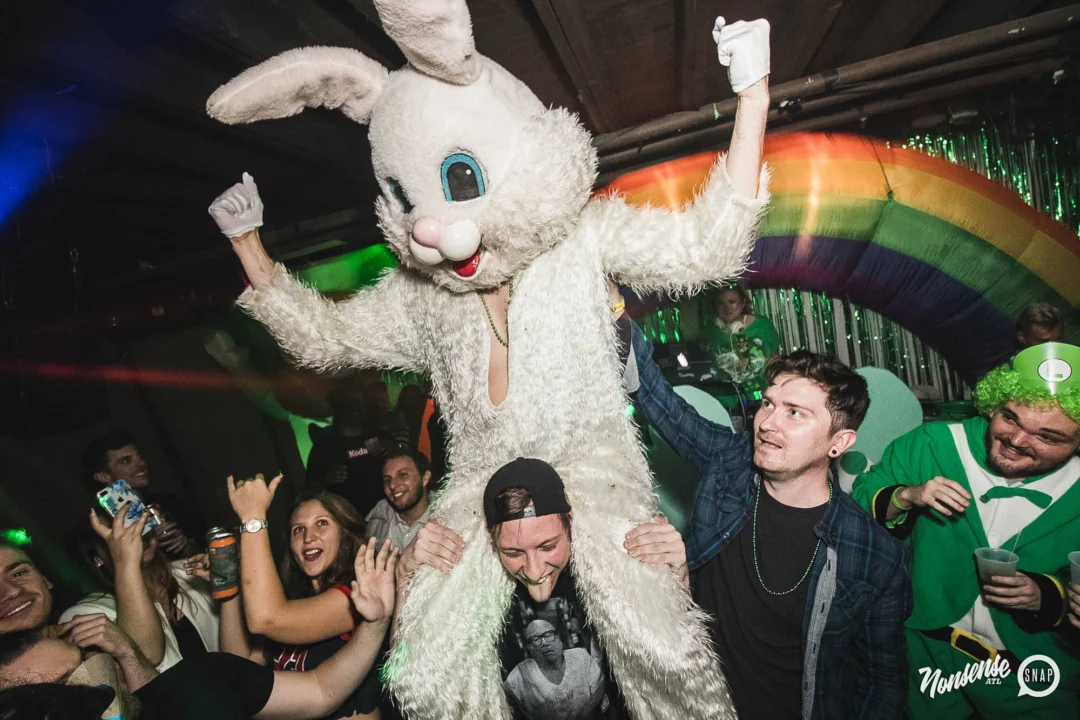 Nonsense Dance Party - St Pats Kickoff! Things got ridiculous at The Basement! Kimber was the DJ! Photos by Oh Snap!