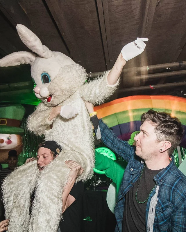 Nonsense Dance Party - St Pats Kickoff! Things got ridiculous at The Basement! Kimber was the DJ! Photos by Oh Snap!