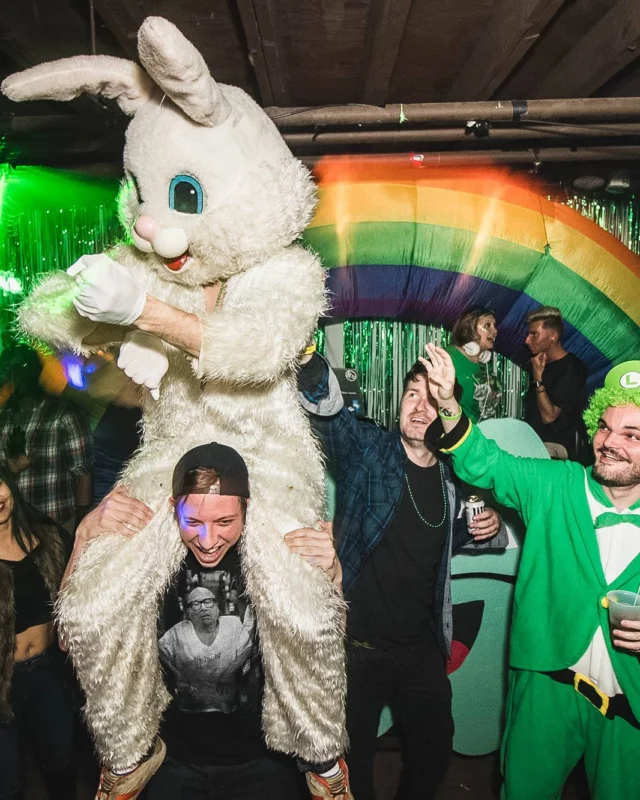 Nonsense Dance Party - St Pats Kickoff! Things got ridiculous at The Basement! Kimber was the DJ! Photos by Oh Snap!